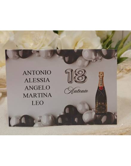 SEGNATAVOLO 18 ANNI