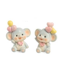 BOMBONIERA ELEFANTINO CON PALLONCINO CON CONFEZIONE