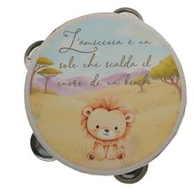TAMBURELLO LEONE SAM CON CONFEZIONE
