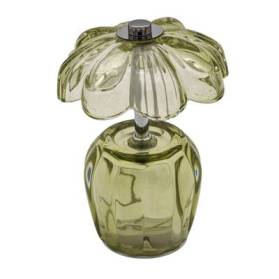 BOMBONIERA LAMPADA FIORE IN VETRO CON CONFEZIONE