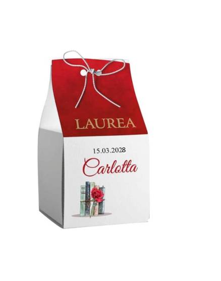 SCATOLINA PORTACONFETTI LAUREA
