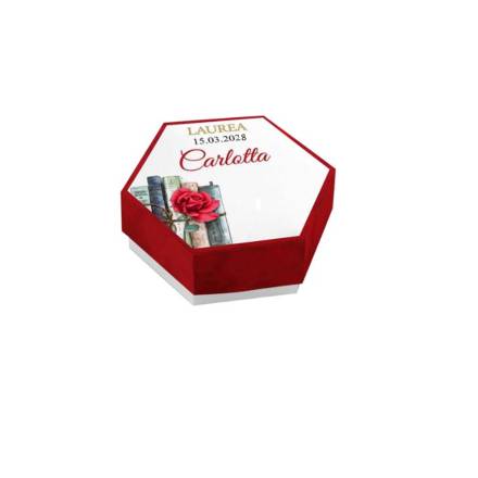 SCATOLINA PORTACONFETTI LAUREA