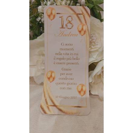 SEGNAPOSTO 18 anni