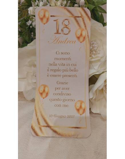 SEGNAPOSTO 18 anni