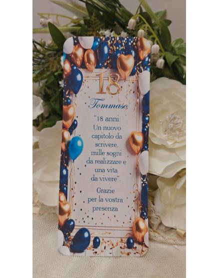 SEGNAPOSTO 18 anni