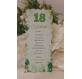 SEGNAPOSTO 18 ANNI RAGAZZO CON DECORO VERDE