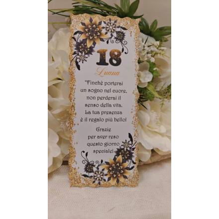 SEGNAPOSTO 18 anni