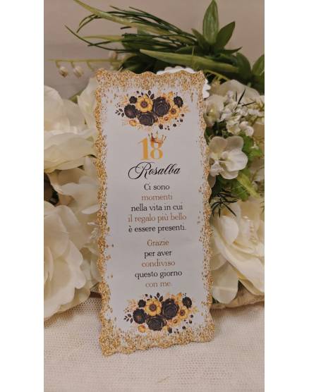 SEGNAPOSTO 18 anni