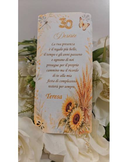 SEGNAPOSTO compleanno adulti