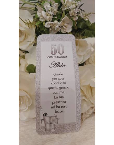 SEGNAPOSTO compleanno adulti