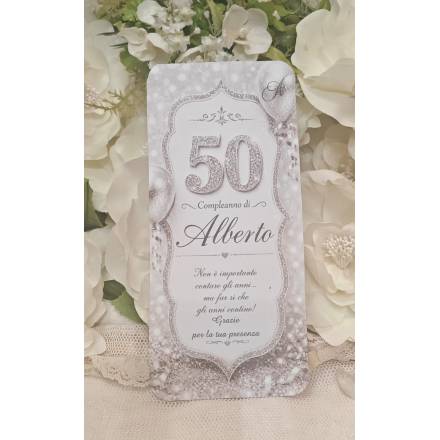 SEGNAPOSTO compleanno adulti