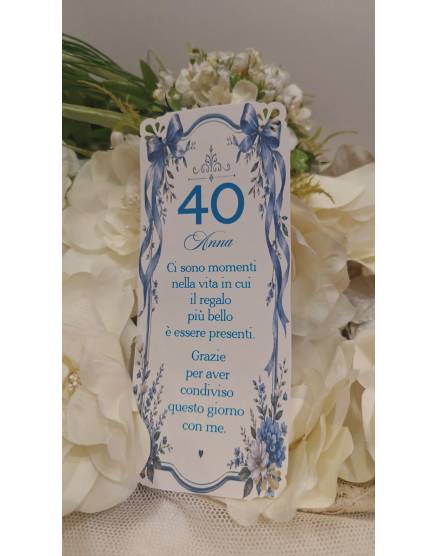 SEGNAPOSTO compleanno adulti