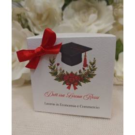 SCATOLINA LAUREA PERSONALIZZATA CON CONFETTI
