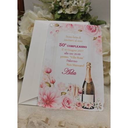 INVITO COMPLEANNO ADULTI