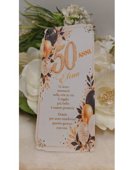 SEGNAPOSTO compleanno adulti