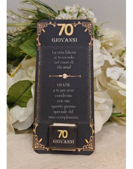 SEGNALIBRO COMPLEANNO ADULTI