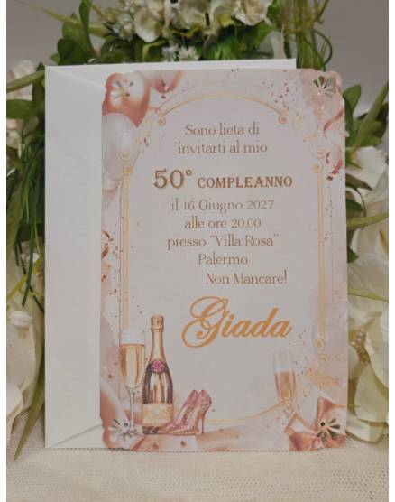 INVITO COMPLEANNO ADULTI