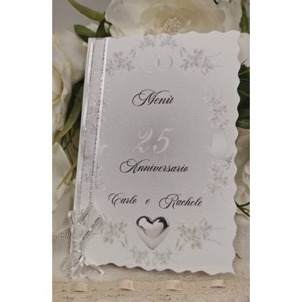MENU' PERSONALIZZATO NOZZE D'ORO