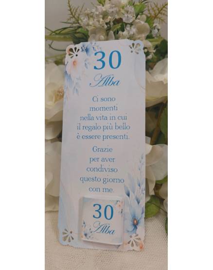 SEGNAposto adulti cioccolatino