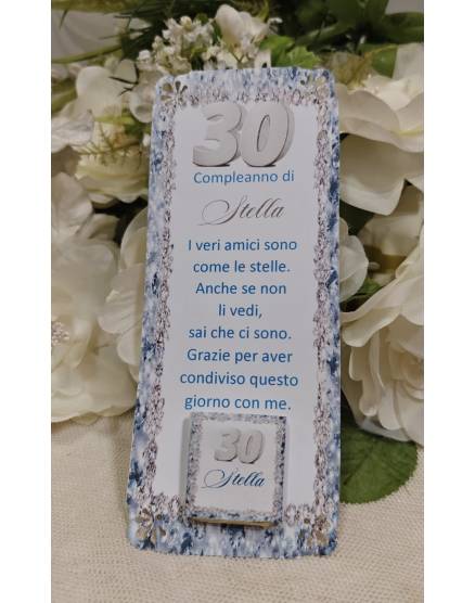 SEGNAposto adulti cioccolatino