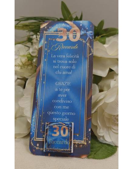 SEGNAPOSTO compleanno adulti
