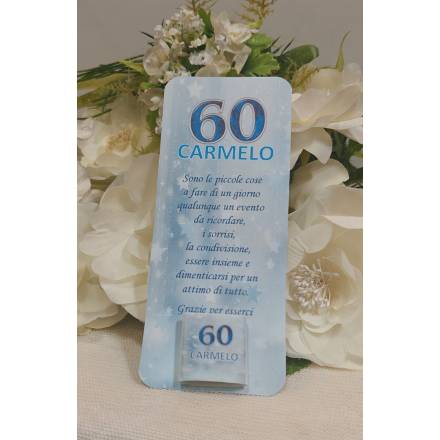SEGNAPOSTO compleanno adulti