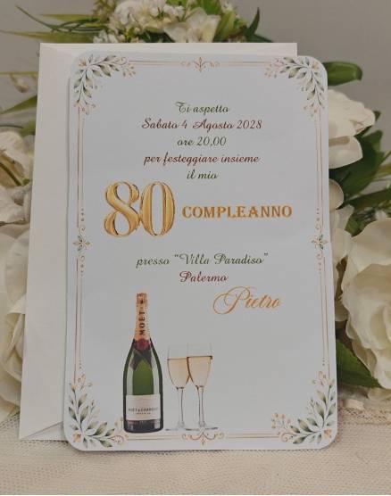 INVITO COMPLEANNO ADULTI