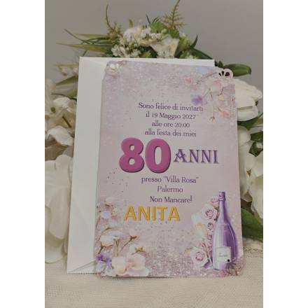 INVITO COMPLEANNO ADULTI