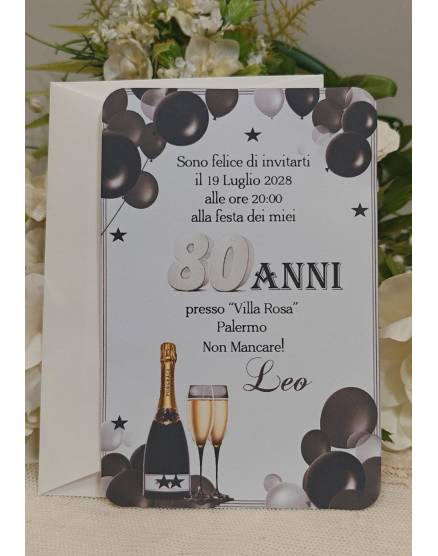 INVITO COMPLEANNO ADULTI