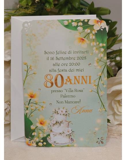 INVITO COMPLEANNO ADULTI