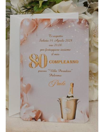 INVITO COMPLEANNO ADULTI