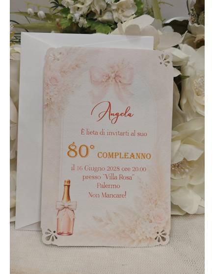 INVITO COMPLEANNO ADULTI