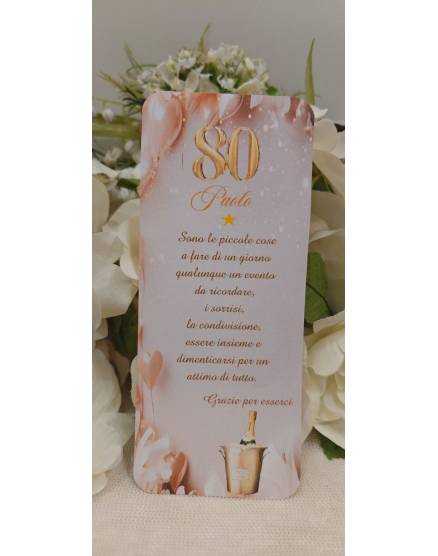 SEGNAPOSTO compleanno adulti