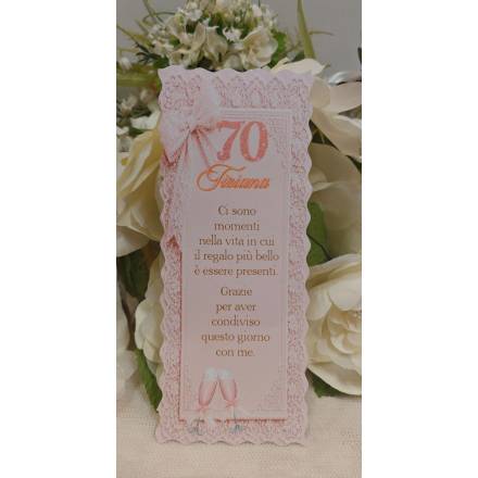 SEGNAPOSTO compleanno adulti