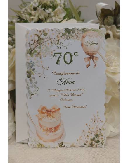 INVITO COMPLEANNO ADULTI