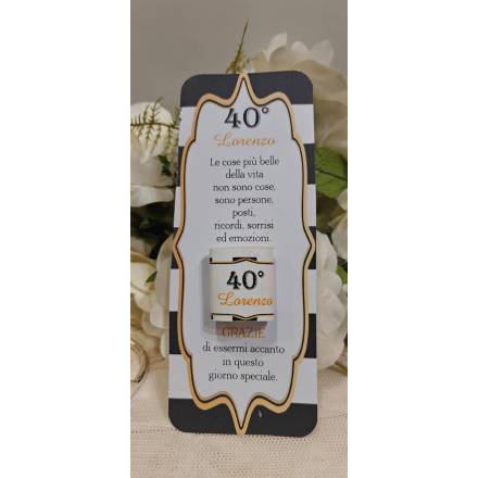 SEGNAPOSTO compleanno adulti