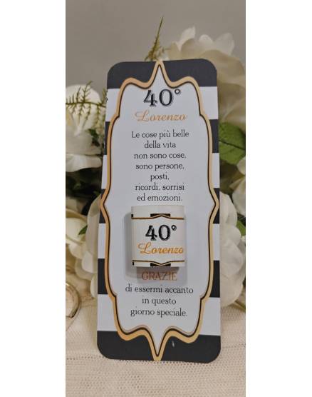 SEGNAPOSTO compleanno adulti
