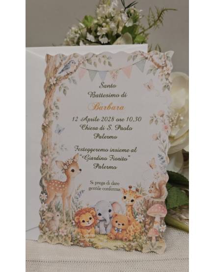 INVITO BATTESIMO BIMBA