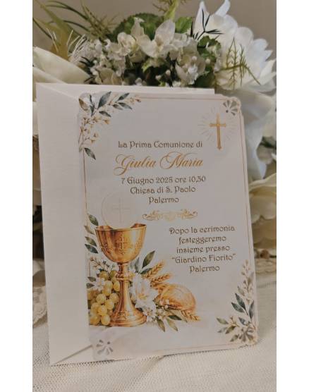 INVITO PRIMA COMUNIONE