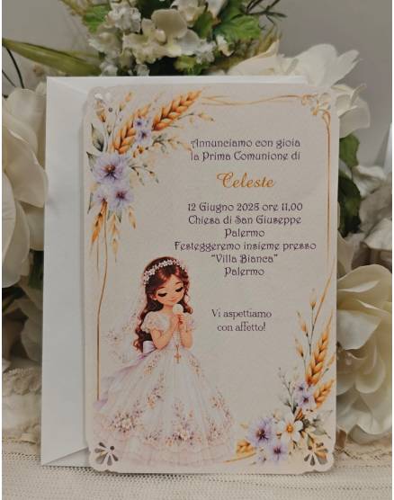 INVITO PRIMA COMUNIONE