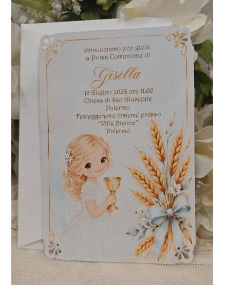 INVITO PRIMA COMUNIONE