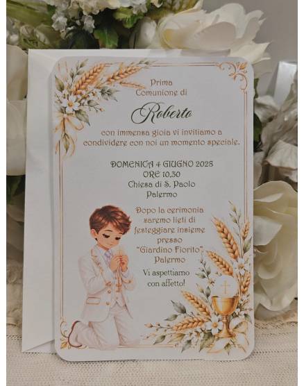 INVITO PRIMA COMUNIONE