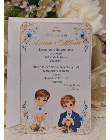 INVITO PRIMA COMUNIONE