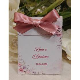 SCATOLINA MATRIMONIO CON CONFETTI