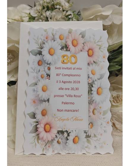 INVITO COMPLEANNO ADULTI
