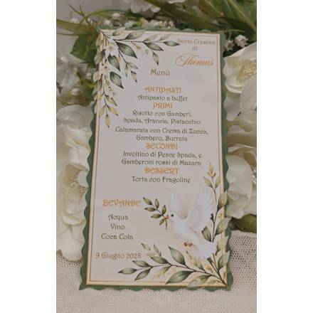 MENU'BATTESIMO LEONCINO