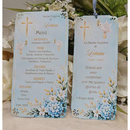 MENU'CRESIMA RAGAZZA