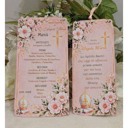 MENU'CRESIMA RAGAZZA