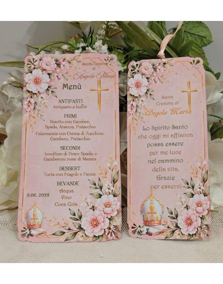 MENU'CRESIMA RAGAZZA
