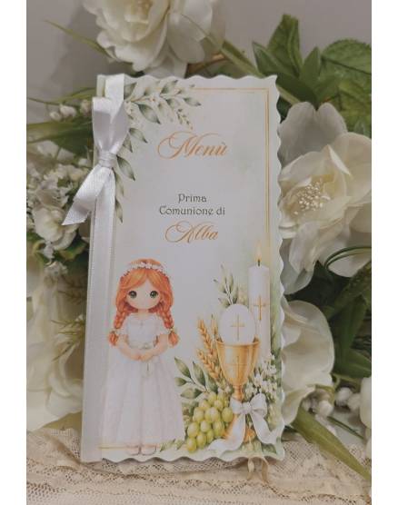 MENU'prima comunione gemelli